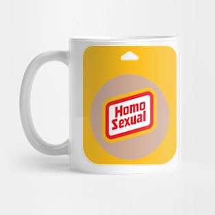 Gay Wiener Funny Parody Mug